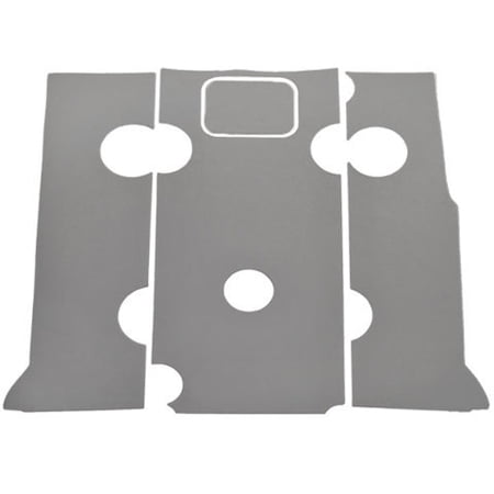Larson Boat Non-Skid Deck Mats 8175-1011 | FX 1850 DC Storm Gray (4PC)