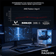 thumbnail image 4 of Computadora Escritorio Completa Xtreme PC Gaming AMD Radeon Vega 8 Ryzen 3 3200G 16GB SSD 500GB Monitor 23.8 75Hz WIFI Black gaming ligero, oficina, estudio y hogar, 4 of 6