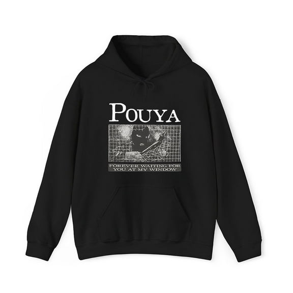 Pouya Merch Window Hoodie Hoodies Fashion Men Women Long Sleeve Pullover Graphic Top