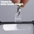 thumbnail image 3 of 1/3/5/10Pcs Soft Transparent Mobile Phone Lanyard Straps Patch Replaceable Fixed Card Shell Connection Pendant With Lanyard Hole x 5, 3 of 6