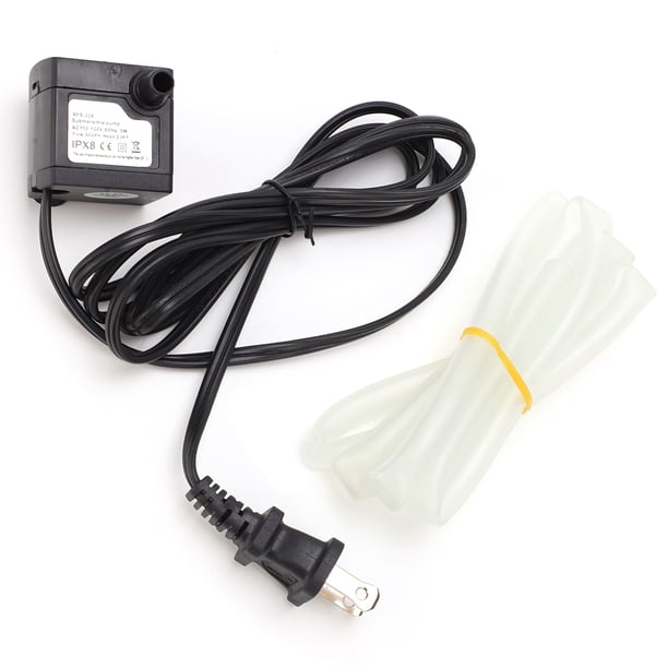 Mini Bomba Sumergible, La Bomba Sumergible De 3W 80GPH Es Universal Para Agua Dulce Para Sistemas Hidropónicos Para Fuentes Para Cascadas Para Sistemas De Riego