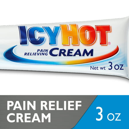 Icy Hot Pain Relieving Cream Extra Strength, 3 (Best Way To Relieve Stomach Ache)