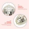 thumbnail image 3 of CRAFTHROU 12Ud Decorative Foam Easter Eggs with Glass Mosaic for Hanging Easter Tree Ornament, 3 of 6