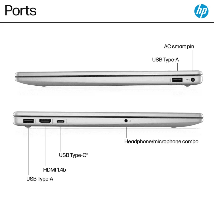 HP 15.6" Full HD Touchscreen Laptop | Intel i7-1355U (Beats i9-10880H) | 32GB RAM | 1TB SSD | Intel Iris Xe Graphics | Win 11 | Fast Charge | Wi-Fi 6 | W/Charger