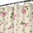 thumbnail image 4 of Waterproof Pioneer Shower Curtain 72x84 Inch Polyester Unique Cute Floral Shower Curtain for Bathroom Hotel Home Decor with 12 Plastic Hooks, 4 of 5