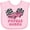 AD-Pink, variant on Inktastic Pink Future Racer Boys or Girls Baby Bib