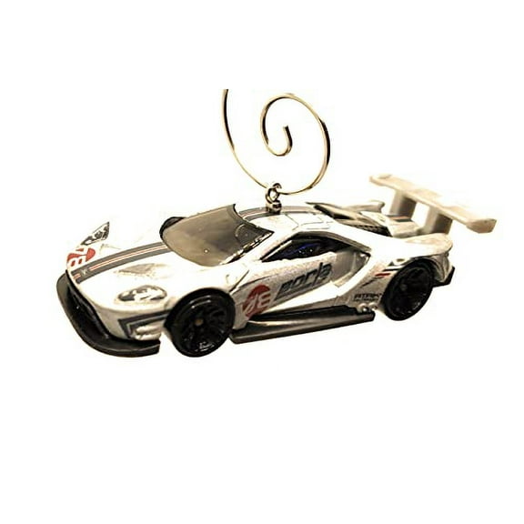 2016 Ford GT Race Car Christmas Ornament 1:64 Gray