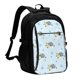 thumbnail image 1 of Fotbe Cartoon Turtle Mochila con Estampado y Puerto USB para Hombre y Mujer, Mochila Antirrobo, Mochila de Viaje, Mochila Escolar, Mochila Universitaria, 1 of 7