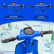 thumbnail image 2 of Historyli Motocicleta eléctrica de 24 V y 350 W,velocidad máxima de 22,5 km/h,diseño impermeable,luces LED y freno trasero,capacidad máxima de 60 kg,para niños de 8 a 12 años,color azul, 2 of 7