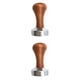 thumbnail image 1 of manipulación de café,Tamper de café expreso mango de madera 51/53/58mm,Tamper de café taza de extracción de café prensa base plana,accesorios para cafeteras espresso,café tamper barista, 1 of 8