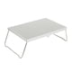 thumbnail image 1 of Mesa plegable para acampar, multifuncional, estable, práctica, para exteriores, portátil y plegable. Plata, 1 of 9