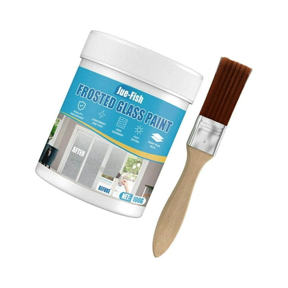 Window Film Frosted Glass Film frosted Glass Frosting Paint Matt Frosted Effect 100G for Office