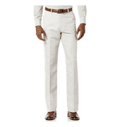 Perry Ellis, Mens Dress Slacks/Suit Pants, Beige/Light Tan, 52x30 (Big and Tall)