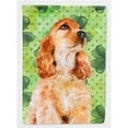 thumbnail image 1 of Carolines Treasures BB9880CHF Cocker Spaniel Saint Patricks Flag Canvas - House Size, 1 of 4
