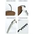 thumbnail image 2 of CATPAN Buddy the Bordeaux Collie Black Dog Corkscrew, Professional Waiters Corkscrew Wine Key Bottle Opener,Manual Wine Key for Servers, Waiters, Bartenders and Home Use(Buddy Dog), 2 of 13