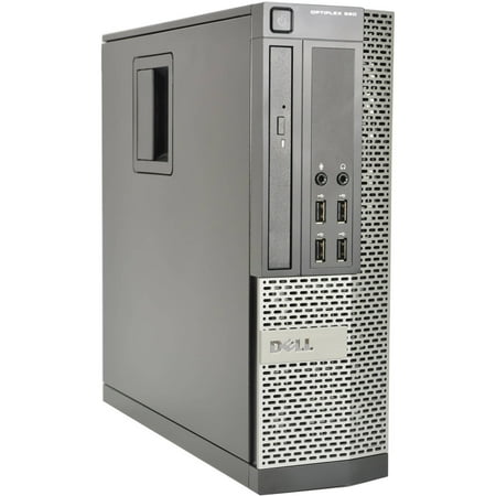 Refurbished Dell Optiplex 990-SFF WA1-0338 Desktop PC with Intel Core i7-2600S Processor, 4GB Memory, 250GB Hard Drive and Windows 10 Pro (Monitor Not Included)