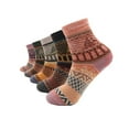 thumbnail image 3 of Women 5 Pairs Super Soft Winter Non-Skid Cozy Fuzzy Solid Slipper Socks 5-9, 3 of 9