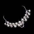thumbnail image 3 of UDIYO Women Palace Style Rhinestone Faux Pearl Pendant Necklace Earrings Jewelry Set, 3 of 5