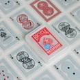 thumbnail image 2 of Juego de cartas para bicicleta, impermeable, rojo, plástico transparente, 30% reciclable, 2 of 7