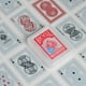thumbnail image 2 of Juego de cartas para bicicleta, impermeable, rojo, plástico transparente, 30% reciclable, 2 of 7