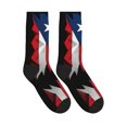thumbnail image 4 of Athletic Socks Puerto-Rico-Flag Vintage Sport Running Calf Socks Crew Socks for Men Women, 4 of 7