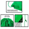 thumbnail image 3 of Mato & Hash Drawstring Bulk Bags Cinch Sacks Backpack Pull String Bags | 15 Colors | 1PK-100PK Available, 3 of 3