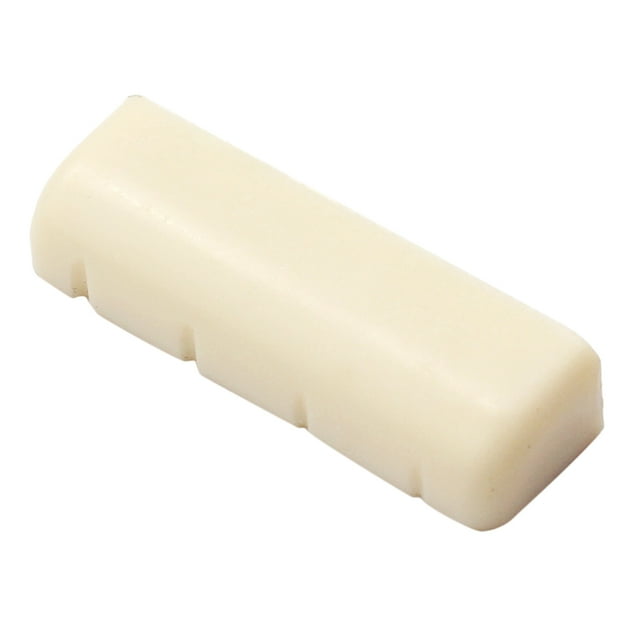 10 Piezas De Tuercas Superiores De Cuatro Cuerdas De Banjo De Hueso Crema 30*6*8mm Para Piezas De Banjo DIY Sunnimix Tuerca superior del banjo
