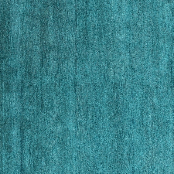 Ahgly Company Indoor Square Abstract Light Blue Modern Area Rugs, 3' Square
