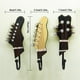 thumbnail image 3 of Ganchos decorativos JAMW de guitarra vintage para colgar ropa abrigos toallas llaves sombreros paquete de 3, 3 of 5