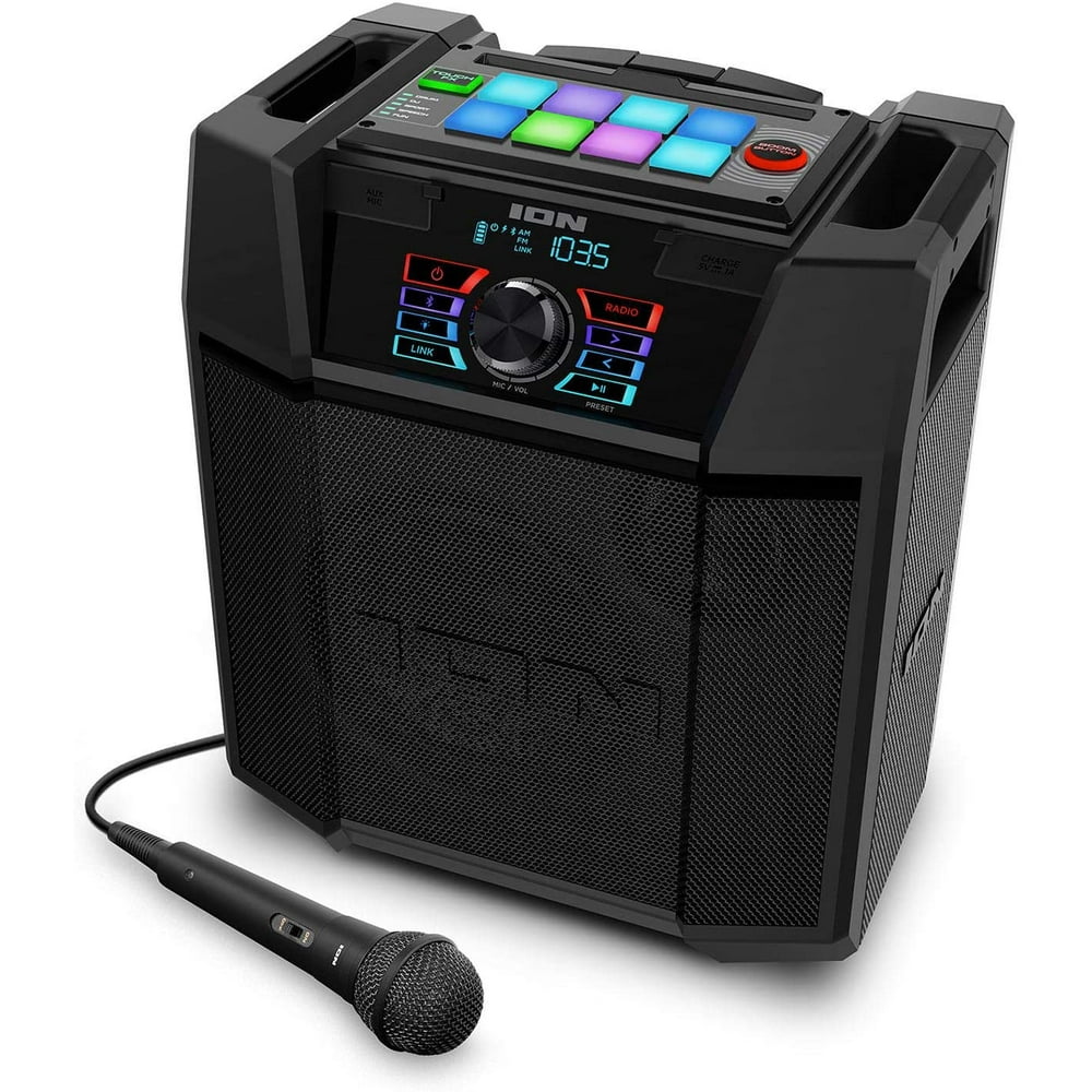 ION Explorer FX HighPower Bluetooth Speaker with Sound Effects