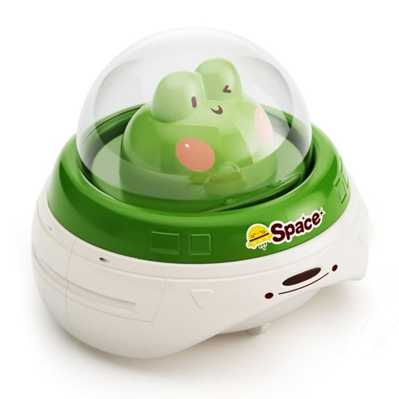Friction Powered Push Cars for Toddlers 1-3, Animal Rocket & UFO Baby Racing Toys, Gifts for 1 Year Old Boys Girls