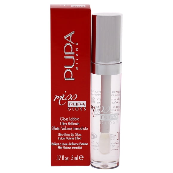 Pupa Milano Brillo de labios Miss Pupa Brillo - 100 Cristal Cristal 0.17 oz Pupa Milano Brillo de labios 0.17 oz