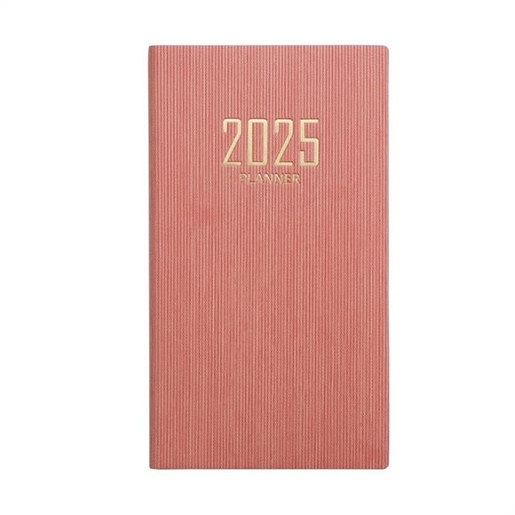 Xihbxyly Minicuaderno A6, Organizador Diario, Agenda de Viaje Portátil, Multifuncional para La Escuela, La Oficina, El Hogar, Diario, Idea de Regalo, 60 Hojas, Tamaño 173 X 96 Mm