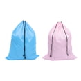 thumbnail image 1 of Bolsas de almacenamiento de gran capacidad de 2 piezas Bolsas de almacenamiento de juguetes (cielo azul, rosa), 1 of 5