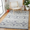 thumbnail image 2 of SAFAVIEH Metro Merrick Medallion Area Rug, Grey/Ivory, 6' x 6' Square, 2 of 8