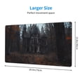 thumbnail image 2 of Cauagu Gloomy Mansion Forest Scene for Large Mouse Pad,XXL Extended Gaming Mouse Mat Long Extended Desk Mat Big Desk Pad Mat(16 x 29.5in) for Work/Game/Office/Home, 2 of 8
