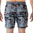 thumbnail image 2 of Faye+Florie Men's 7 inch Shorts (Grey Camo, X-Small), 2 of 2