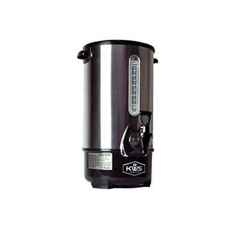 KWS WB-8 9L/ 38Cups Commercial Heat Insulated Water Boiler and Warmer Stainless