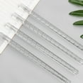 thumbnail image 1 of Cheers Scale Ruler Clear Scale Print Long Lasting Transparent Triangle Student Scale Rulers for Architects, 1 of 2