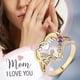 thumbnail image 3 of Moda Letra Color Anillo Anillos Mamá Temperamento Anillos, 3 of 7