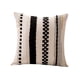thumbnail image 2 of Juego de 2 fundas de almohada de terciopelo y lino a rayas de 18x18 pulgadas con cierre de cremallera, fundas decorativas multicolor para cojines de sofá, sillón, dormitorio y sala de estar., 2 of 6