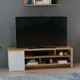 thumbnail image 2 of Mesa Para TV Flat Maderkit Color Duna/blanco beige, 2 of 9
