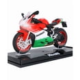 thumbnail image 1 of 1/12 Motos De Coleccion Metal Motos A Escala DUCATI Panigale 1199 S Motos Juguet Con Base Verde, 1 of 1