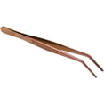 thumbnail image 1 of O'Creme Stainless Steel Precision Kitchen Culinary 8 Inch Tweezer Tongs (8" Curved, Rose Gold), 1 of 3