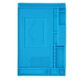 thumbnail image 4 of Watchmaker's Rubber Bench Mat Anti-Slip Pad Jewelry Watch Repair Tools Blue, 4 of 9