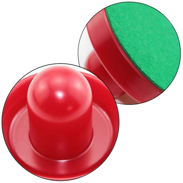 Weiweiguan 1 Ensemble de Pousseurs de Hockey sur Air Rondelles de Remplacement pour Tables de Match Gardiens Trousse de Tête
