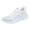 White, variant on Vedolay Cute Sneakers Women's Slip On Sneakers, Ladies Classic Travel Sneakers,Pink 6.5