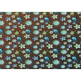 thumbnail image 1 of Ahgly Company Indoor Rectangle Patterned CadetBlue Green Area Rugs, 5' x 7', 1 of 6