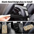 thumbnail image 6 of Yuyamidu Highland Cow Car Center Console Armrest Protector Chicken Car Arm Rest Cover Pad Sunflower Automoblie Armrest Cover Cushion Accessories for Most Cars Sedan Truck, 6 of 7