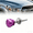 Purple, variant on Vehicle Hood Pins, Bumper Clips, Quick Release Lock Latch Bumper License Plate Lock Clip, Push Button Bonnet Fit for Auto Hood License Plate